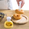 Home Baking Mould Big Donut Cake Mold Dessert Bread Plunger Cookie Cutter Maker