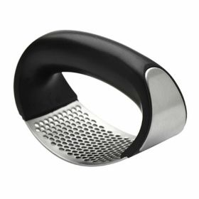 Garlic Crusher Tool Kitchen Stainless Steel Manual Potato Mashed Garlic Press
