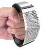 Garlic Crusher Tool Kitchen Stainless Steel Manual Potato Mashed Garlic Press
