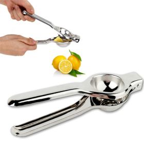 Stainless Steel Lemon Lime Squeezer Juicer Home Kitchen Manual Hand Press Tool
