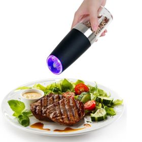 Electric Grinder of Pepper LED Creative Seasoning Spice Grinder Kitchen Utensils