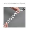 Long Hose Shrinkable Home Kitchen Faucet Splash Head Extension Extender