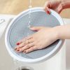 YM-6330 30Pcs 30cm 360 Degree Rotation Storage Tray Kitchen Cabinet Non-slip Spice Rack