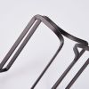 Bowl Holder Organizer Upright Iron Storage Draining Holder Rack Kitchen Supply (No FDA Certificate, BPA-free) - Black