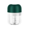 250ml Electric Garlic Chopper USB Charging Kitchen Vegetable Masher Ginger Crusher (BPA Free, without FDA Certificate) - Green