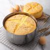 10cm Height, 6-12 Inch Cake Ring with Scale Stainless Steel Adjustable Cake Ring Mould Round Cake Mousse Mold (No FDA Certificate)