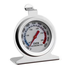 Degree Celsius / Fahrenheit Barbecue Grill Thermometer Stainless Steel BBQ Kitchen Oven Temperature Meter