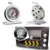 Degree Celsius / Fahrenheit Barbecue Grill Thermometer Stainless Steel BBQ Kitchen Oven Temperature Meter