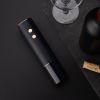 KLT KP4-372001 Kitchen USB Charging Electric Red Wine Bottle Opener Tool with Foil Cutter
