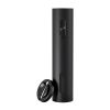 KLT KP3-362102 Electric Red Wine Opener Kitchen Tool Rechargeable Wine Bottle Opener with Foil Cutter - Black