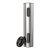 KLT KP3-362102 Electric Red Wine Opener Kitchen Tool Rechargeable Wine Bottle Opener with Foil Cutter - Silver