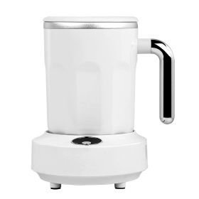 2 in 1 Portable Summer Electric Cup Cooler Milk Coffee Tea Drinks Warmer Beer Cooler Auto Heating and Cooling Beverage Plate for Desktop - EU Plug
