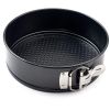 KP017 3Pcs/Set Round 4/7/9 inch Cake Mold Non-stick High Carbon Steel Kitchen Baking Mold with Removable Bottom (BPA Free, no FDA Certificate)