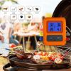 TS-TP40-B 4 Probes Digital Kitchen Oven Thermometer Timer Wireless Meat BBQ Food Smoker Thermometer