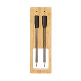 Bluetooth 5.2 Wireless Food Meter Waterproof Meat Thermometer for Cooking BBQ Grill (2 Probes)