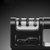 Kitchen Knife Sharpener 3-Stage Knife Sharpener Polishing Blades Tool - Black