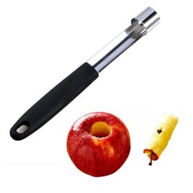 Stainless Steel Apple Corer Kitchen Fruit Corer Apple Core Removal Tool (BPA Free, No FDA Certificate)