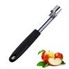 Stainless Steel Apple Corer Kitchen Fruit Corer Apple Core Removal Tool (BPA Free, No FDA Certificate)