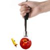 Stainless Steel Apple Corer Kitchen Fruit Corer Apple Core Removal Tool (BPA Free, No FDA Certificate)
