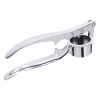Multifunction Garlic Press Mincer Aluminum Alloy Nut Cracker Walnut Plier Opener Tool Fish Scaler Brush (BPA-free, No FDA Certificated)