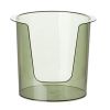 Large Size Kitchen Bowl Holder Organizer Plastic Home Desktop Cabinet Bowl Holder Rack Container (BPA Free, No FDA Certificate) - Blackish Green