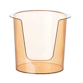 Large Size Kitchen Bowl Holder Organizer Plastic Home Desktop Cabinet Bowl Holder Rack Container (BPA Free, No FDA Certificate) - Brown