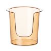 Small Size Kitchen Bowl Holder Container Plastic Home Bowl Organizer Rack (BPA Free, No FDA Certificate) - Brown