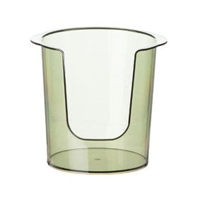 Small Size Kitchen Bowl Holder Container Plastic Home Bowl Organizer Rack (BPA Free, No FDA Certificate) - Blackish Green