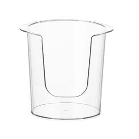 Small Size Kitchen Bowl Holder Container Plastic Home Bowl Organizer Rack (BPA Free, No FDA Certificate) - Transparent