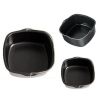 8inch Cake Baking Basket Non-stick Baking Dish Tray Container for Electric Air Fryer (BPA-free, No FDA Certificate)