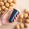 Labor-Saving Nut Cracker Opener Kitchen Sheller Nuts Metal Cracking Tool (without FDA Certificate, BPA Free)