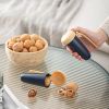 Labor-Saving Nut Cracker Opener Kitchen Sheller Nuts Metal Cracking Tool (without FDA Certificate, BPA Free)