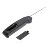 TS-BY52 Digital Display Folding Food Thermometer Probe Barbecue Thermometer Kitchen Electronic Meat Thermometer - Black
