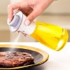OBA Oil Squeeze Bottle Portable Oil Spray Bottle Oil Dispenser Cooking Kitchen Accessories (150ml) (without FDA Certificate) - Blue