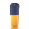 JC01 Wireless Mini Blender Electric Juicer Portable Juice Cup Cut Mixer with Six Blades for Home Office Travel (Without FDA, BPA-free) - Blue