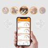 BBQ-01 Tuya Smart Barbecue Meat Thermometer Cell Phone Bluetooth, APP Control Probe Type Thermometer Support Measuring Water