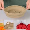 Folding Air Fryer Tray Reusable Silicone Pot for Air Fryer BBQ, Cooking Silicone Baking Tray Air Fryer Accessories (BPA-Free, No FDA) - Red