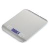 Ultra-thin touch screen Digital Kitchen Scale Stainless Steel LED Electronic Weight Scale