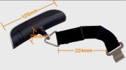 Electronic Balance Digital Luggage Hanging Scale with Backlit LCD Display Tare Function