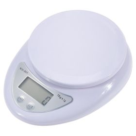 5000g/1g Postal Kitchen Baking Scales Medicine Balance Measuring Weighing Scales LED Electronic Scales with Tray