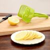 Handheld Kitchen Fruit Slicer Vegetable Lemon Tomato Circular Slicer