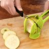 Handheld Kitchen Fruit Slicer Vegetable Lemon Tomato Circular Slicer