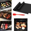 6Pcs / Set Non-stick PTFE BBQ Baking Mats Reusable High Temperature Resistance Grill Mat Barbecue Grilling Pads (Size: 33 x 40cm)