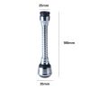 Stainless Steel 360 Rotatable Water Faucet Water Saving Tap Faucet Nozzle
