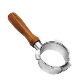 54mm Bottomless Portafilter Stainless Steel Replacement Filter Handle Basket Espresso Machine (No FDA Certificate)