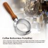 54mm Bottomless Portafilter Stainless Steel Replacement Filter Handle Basket Espresso Machine (No FDA Certificate)