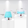 Food Grade Silicone Mini Portable Foldable Electric Kettle Home Household Multipurpose Utility Tool (without Certification) - Blue/EU Plug