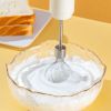 Kitchen Electric Egg Beater Egg Whisk 3 Speeds Wireless Handheld Mixer Baking Cake Egg Cream Tool - Pink