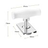 Stainless Steel Labor-saving Capping Device Can Opener Screw Cap with Handle Bottle Cap Opening Tool - White