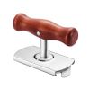 Stainless Steel Labor-saving Capping Device Can Opener Screw Cap with Handle Bottle Cap Opening Tool - Red